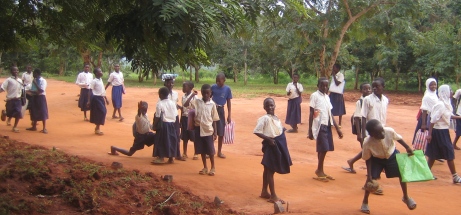 Skolebørn Tanzania